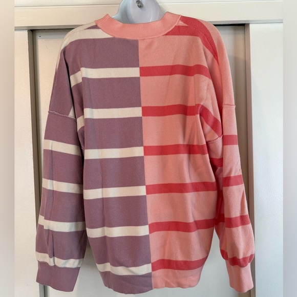 Colorblock Striped Sweater, EUC - Picture 5 of 6